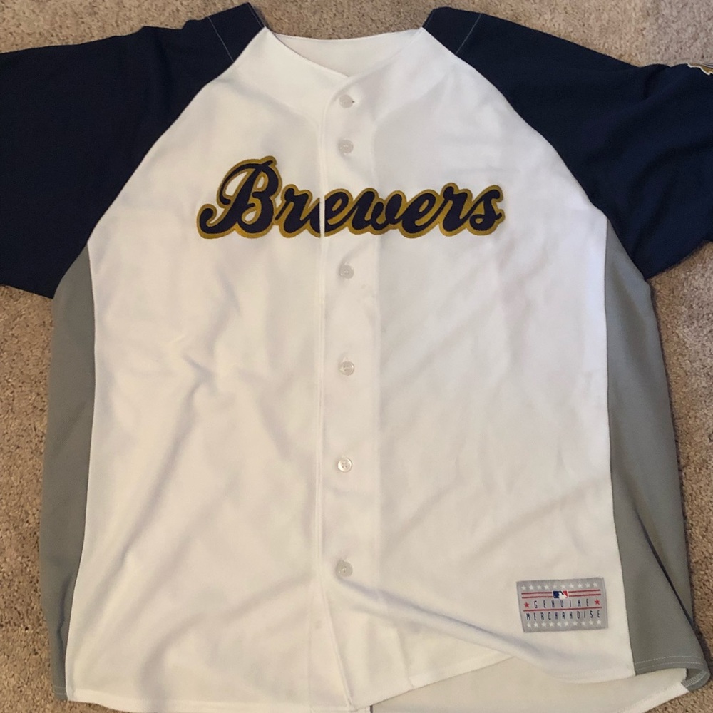 Milwaukee Brewers Ryan Braun Jersey